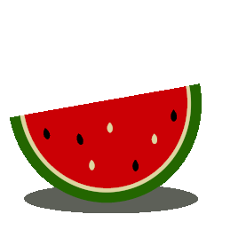 夏季新鲜水果西瓜gif图素材图片