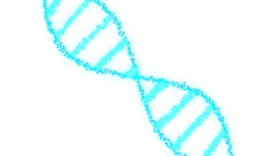 DNA蓝色科技特效图片