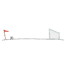 卡通运动体育足球进门分割微信公众号分割线图片