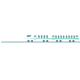 高铁火车地铁旅游旅行交通工具gif图素材图片
