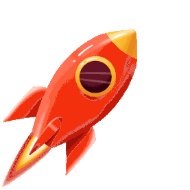 红色火箭科技航天gif图片