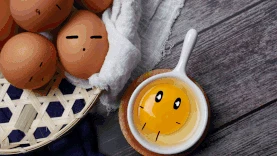 鸡蛋健康食物美食餐饮摄影创意合成动gif图素材图片