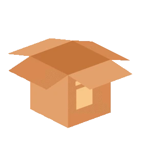打包快递物流快递箱纸箱子包装盒纸盒gif图素材图片