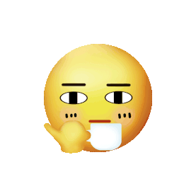 微信emoji小黄人悠闲冷静看戏喝咖啡喝茶表情包  