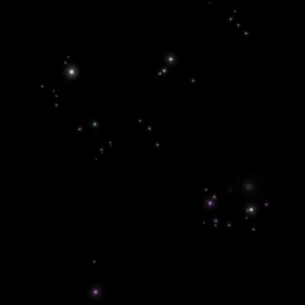 光效粒子星空银河光斑光点唯美gif图素材
