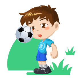 欧洲杯踢足球运动足球少年儿童体育gif图素材图片