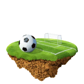 欧洲杯足球运动赛事比赛绿色赛场场地草坪gif图素材图片