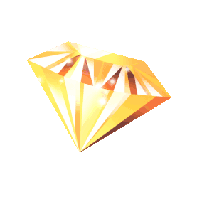 金色钻石发光宝石gif图素材