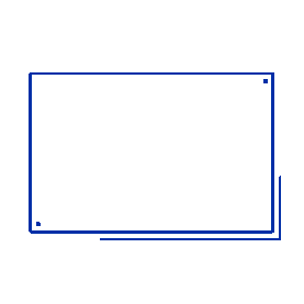 克莱因蓝科技线条边框简约gif图素材图片