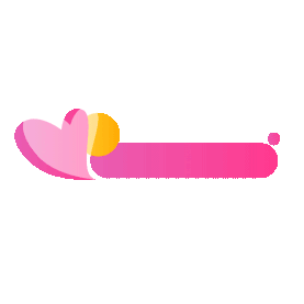 爱心孟菲斯情人节标题框标题栏粉色gif图素材