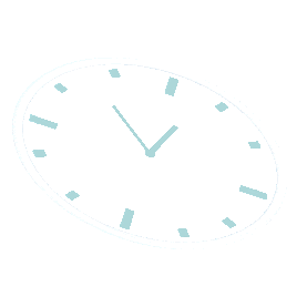 时钟钟表时间转动扁平gif图素材