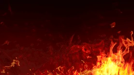 红色燃烧火焰综艺游戏氛围视频背景红色gif图素材