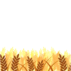 秋天麦田麦穗植物粮食小麦gif图素材