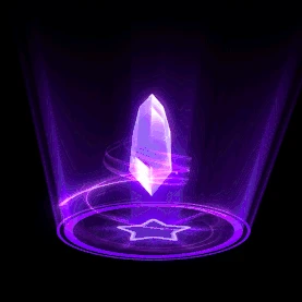 紫色游戏特效钻石光效魔法阵展示图片