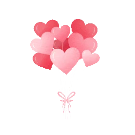 情人节妇女节爱心粉色气球gif图素材520图片