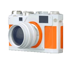 c4d照相机拍照摄像摄影图标3D立体