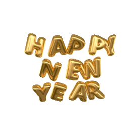 happy new year元旦新年字体图片