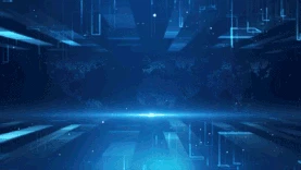 科技空间线条蓝色背景