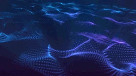 gif图片科幻粒子波浪流动背景图片