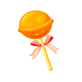 手绘 黄色的糖果 插画 蝴蝶结 棒棒糖 水果糖 糖果蝴蝶结 甜品 情人节 儿童节图片