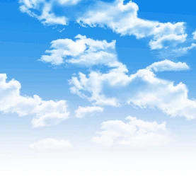 蓝色蓝天白云云图片