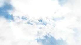 震撼云层中进场云天空展示开场gif图片背景图片
