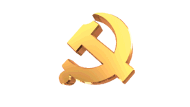 党建党徽建党100周年党标志logo图标金色gif图素材图片