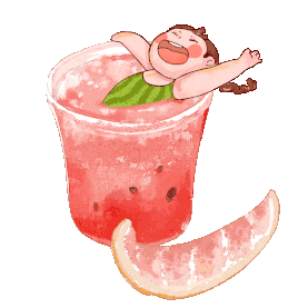 大暑夏天夏季创意水果少女冷饮西瓜汁