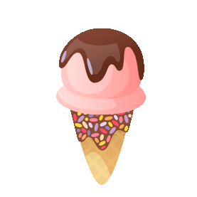 夏季夏天水果甜筒冰激凌雪糕冰淇淋冷饮图片