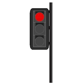 十字路口信号灯gif图片元素红绿灯