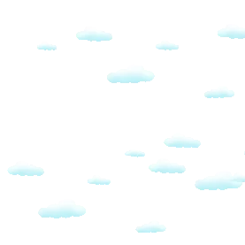 白云漂浮卡通gif图片元素云图片