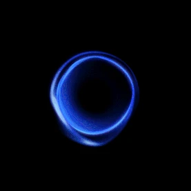 蓝色粒子环空气环流体科技gif图素材  图片