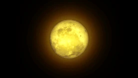 中秋节圆月月亮满月