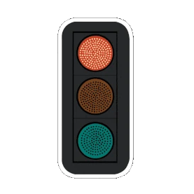 交通设施红绿灯信号灯交通灯