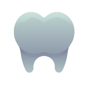 医疗白色牙齿蛀牙过程元素