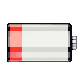 环保电池充电电量