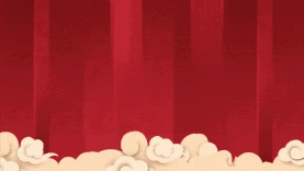 新年牛年春节新春开门红喜庆红色灯笼视频背景gif图素材图片