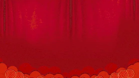 新年春节新春喜庆红色灯笼动视频背景gif图素材图片