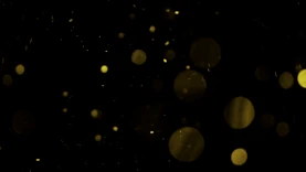 金粉粒子光斑特效视频背景图片