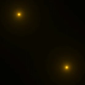 金粉金色旋转飘动闪烁的粒子游戏光效gif图素材  图片