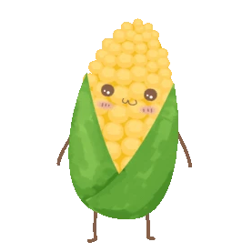 卡通拟人蔬菜玉米农作物食物gif图素材  图片