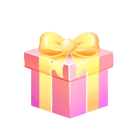 礼物礼盒节日粉色蝴蝶结活动奖励gif图素材
