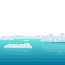 冰山雪山冰川北极南极冰融化温室效应大气变暖gif图素材