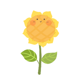卡通可爱太阳花向日葵gif图片图片