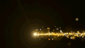 光斑光线金色粒子视频背景