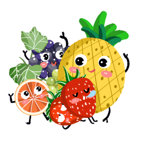 水果拟人果蔬动图GIF