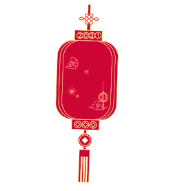 春节新年红色灯笼喜庆挂饰吊坠gif图片图片