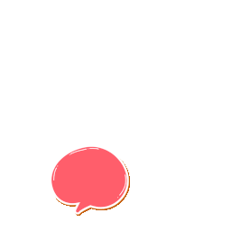 电商活动促销新品new出现可爱卡通粉色红色白色对话框气泡框gif图素材图片