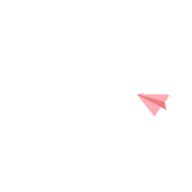 女神节女王节妇女节新媒体分割线装饰纸飞机送达心动礼物粉色gif图素材图片