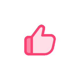点赞UI图标icon粉色爱心gif图素材